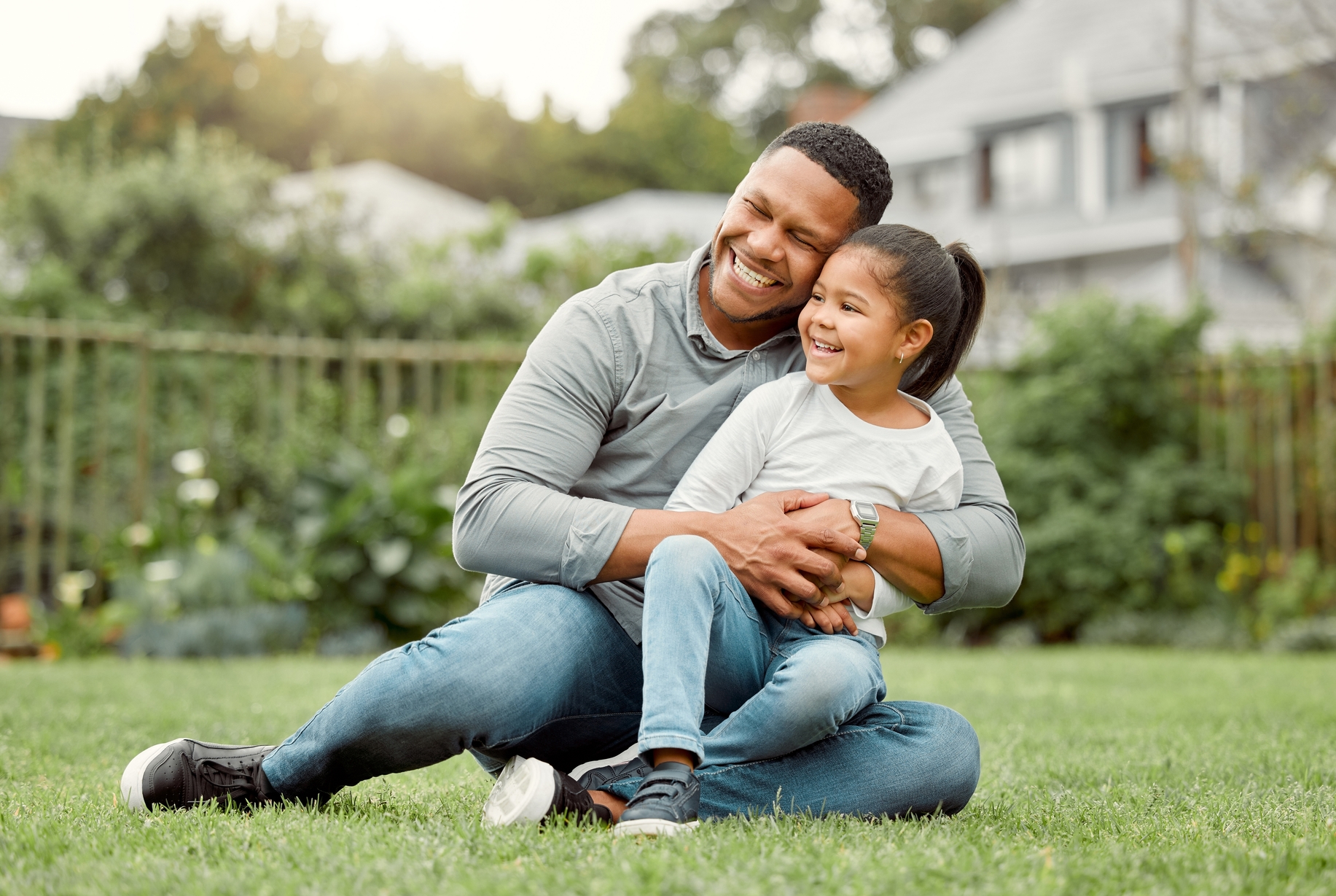 Dad with child seeking child custody guidance in Morris County NJ